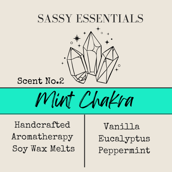 Mint Chakra Wax Melt Snap Bars